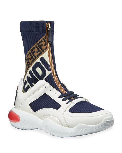 fendi sock sneakers men's